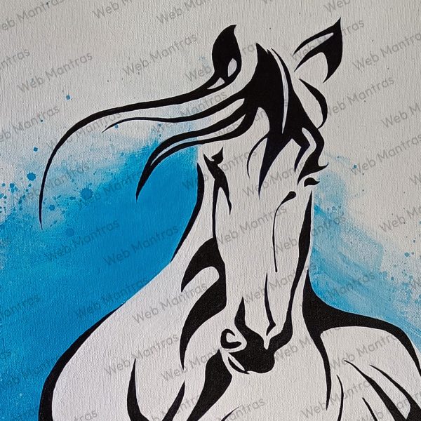 Running Horse painting for vastu