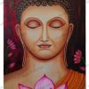 lord buddha acrylic painting