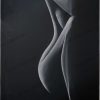 Glow in Dark - Nude Painting in Oil